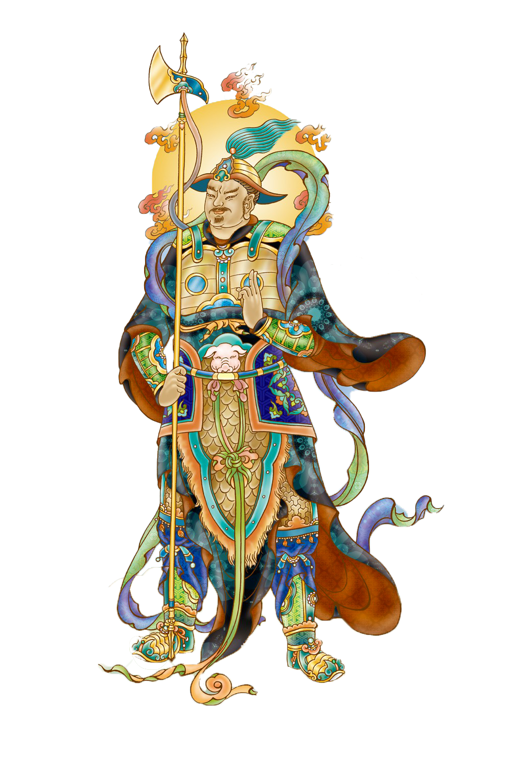 1.宫毗罗大将 （生肖 猪）