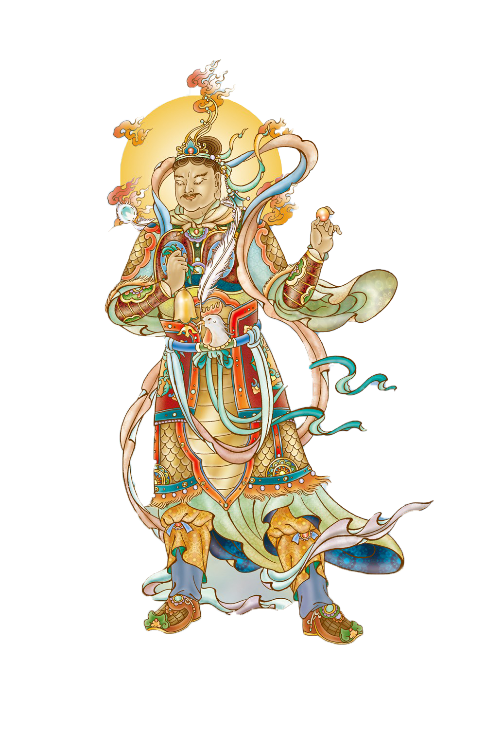 3.迷企罗大将 （生肖 鸡）