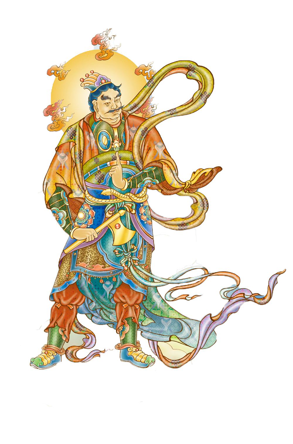 7.因达罗大将 （生肖 蛇）