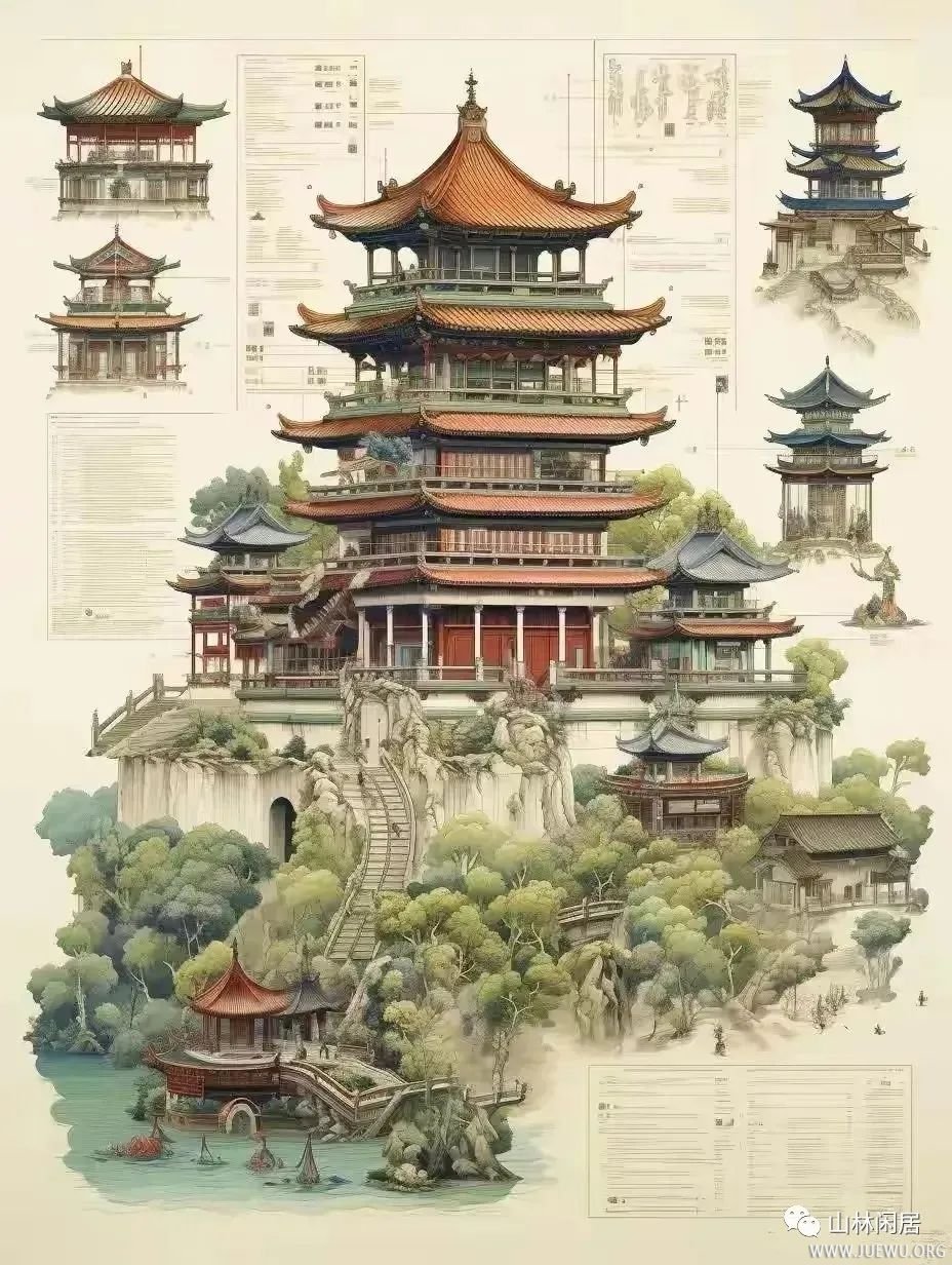 古建筑寺院楼阁图片赏析