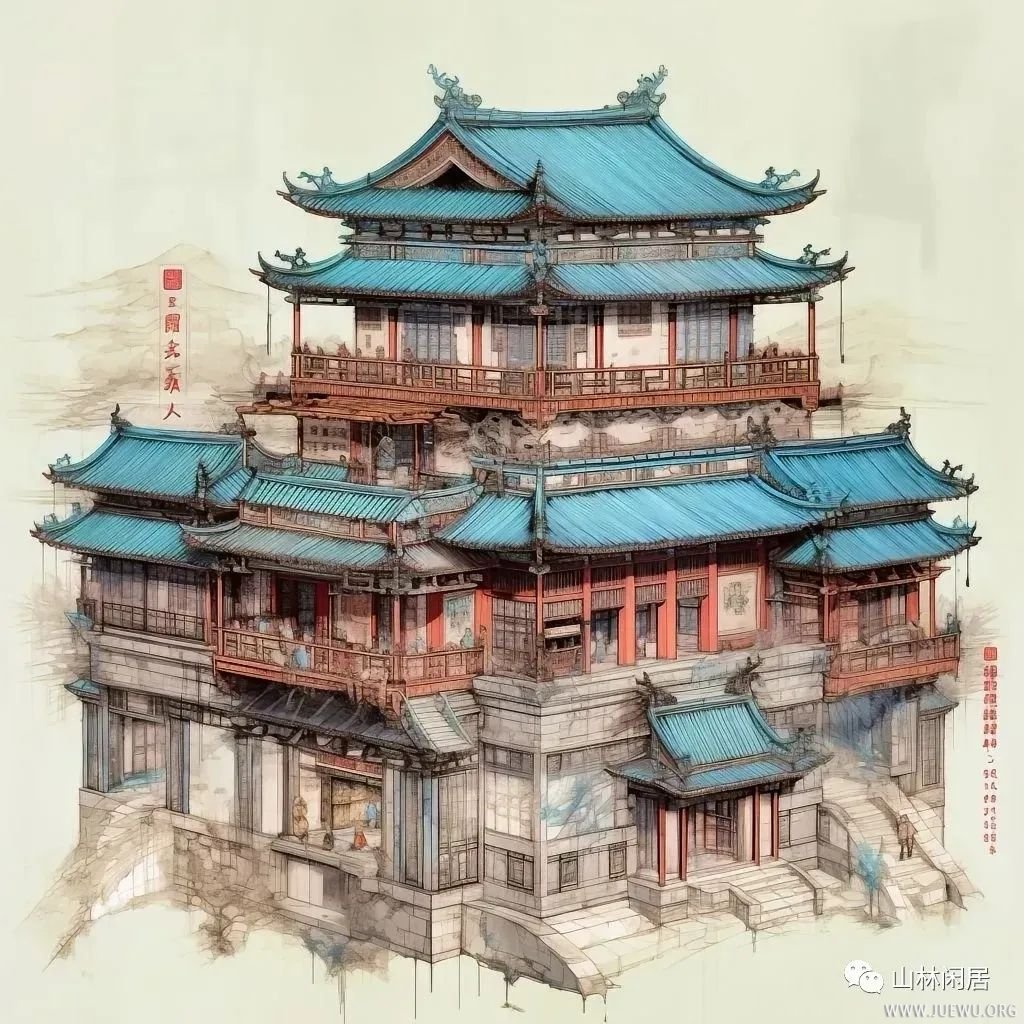 古建筑寺院楼阁图片赏析