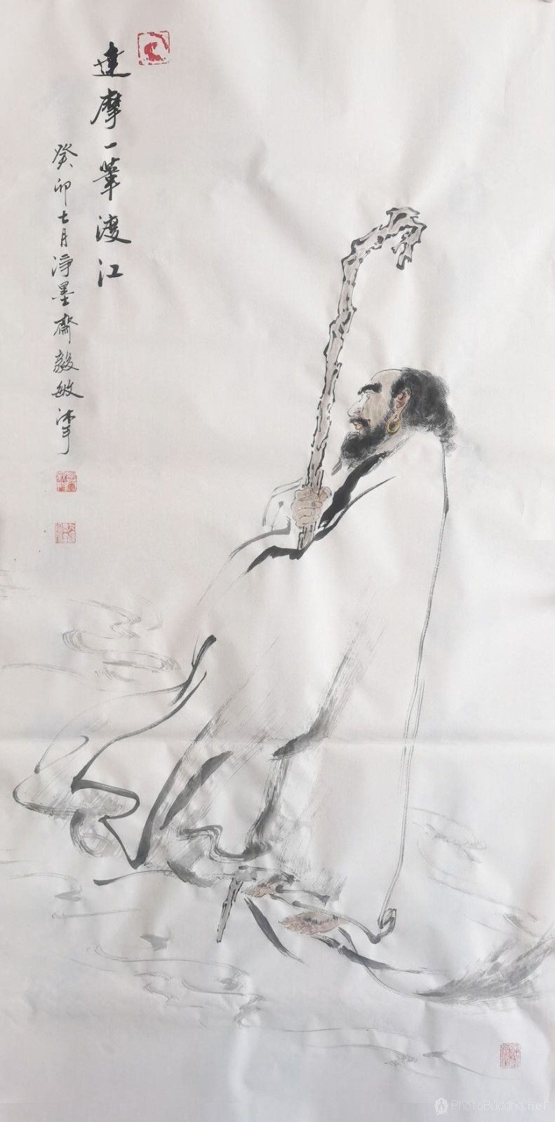 达摩祖师禅画