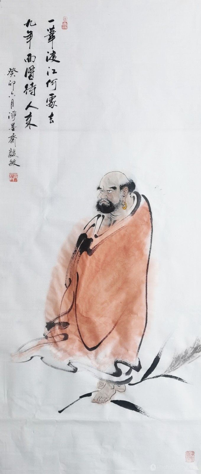 达摩祖师禅画